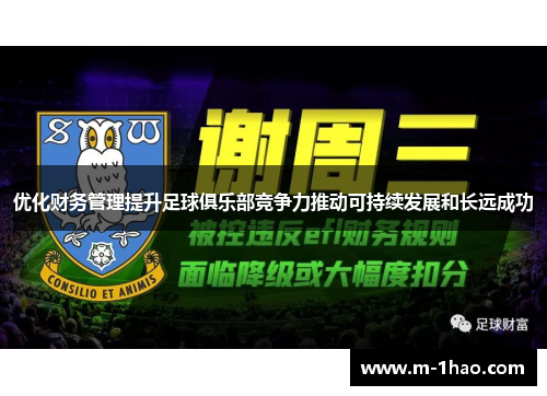 优化财务管理提升足球俱乐部竞争力推动可持续发展和长远成功